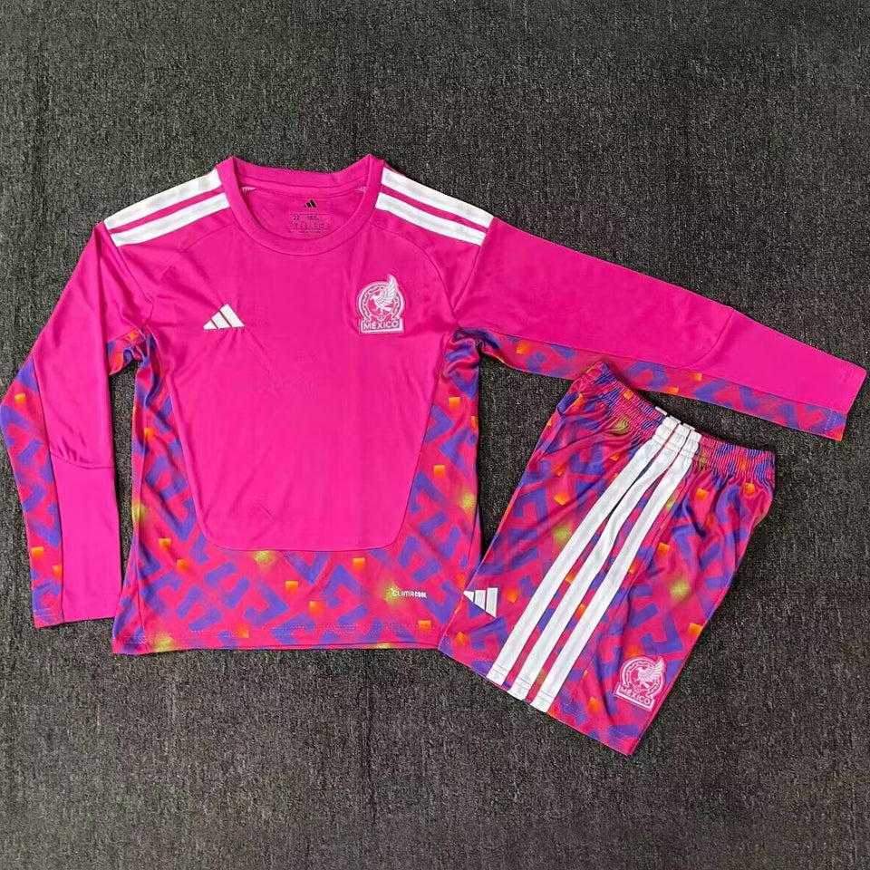 Maillot Mexique Gardien Manches Longues 2026 Enfant