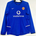 Maillot Manchester United Extérieur Manches Longues Rétro 2002/03
