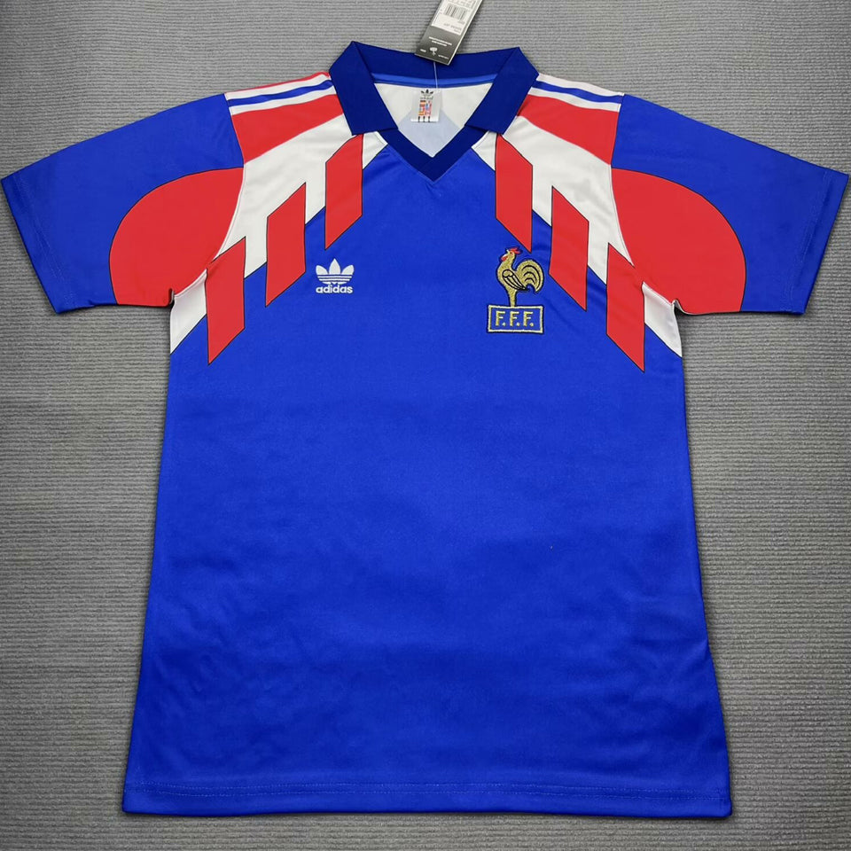 Maillot France Domicile Rétro 1990/91