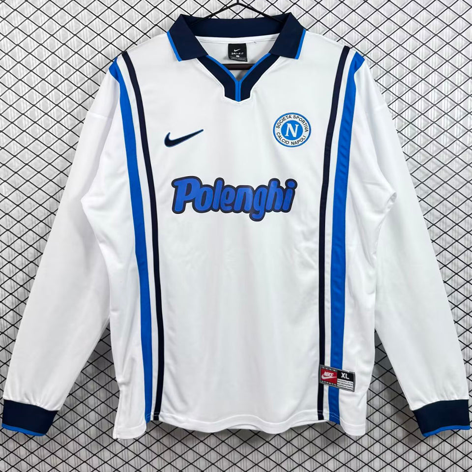 Maillot Naples Extérieur Manches Longues Rétro