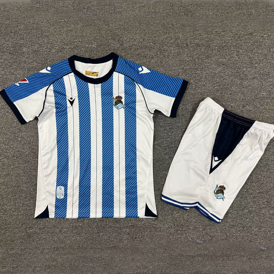 Maillot Real Sociedad Domicile 2025/26 Enfant