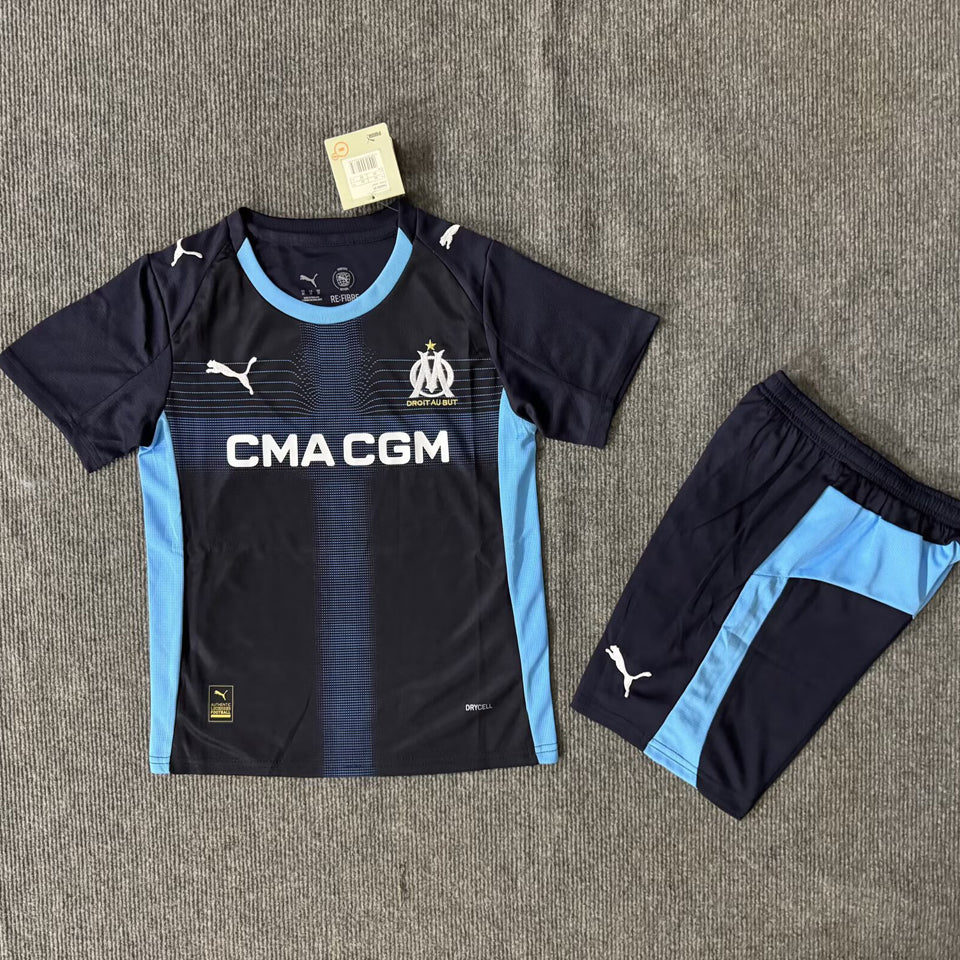 Maillot Marseille Extérieur 2025/26 Enfant