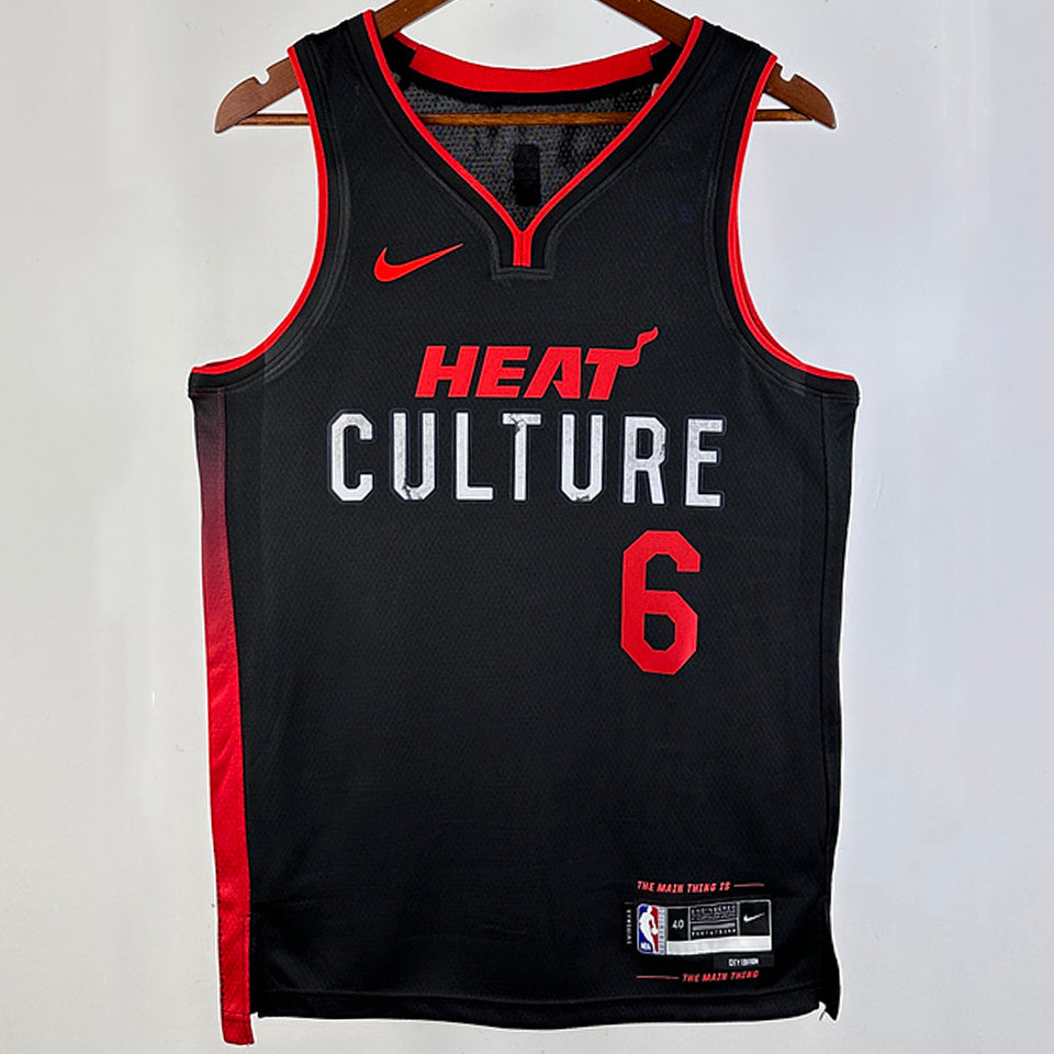 Maillot Miami Heat James 6 2023/24
