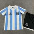 Maillot Argentine Domicile Rétro 1986 Enfant