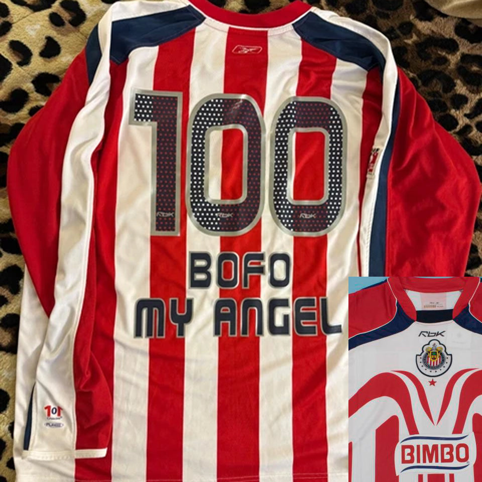 Maillot Bofo My Angel 100 Chivas Domicile Manches Longues Rétro