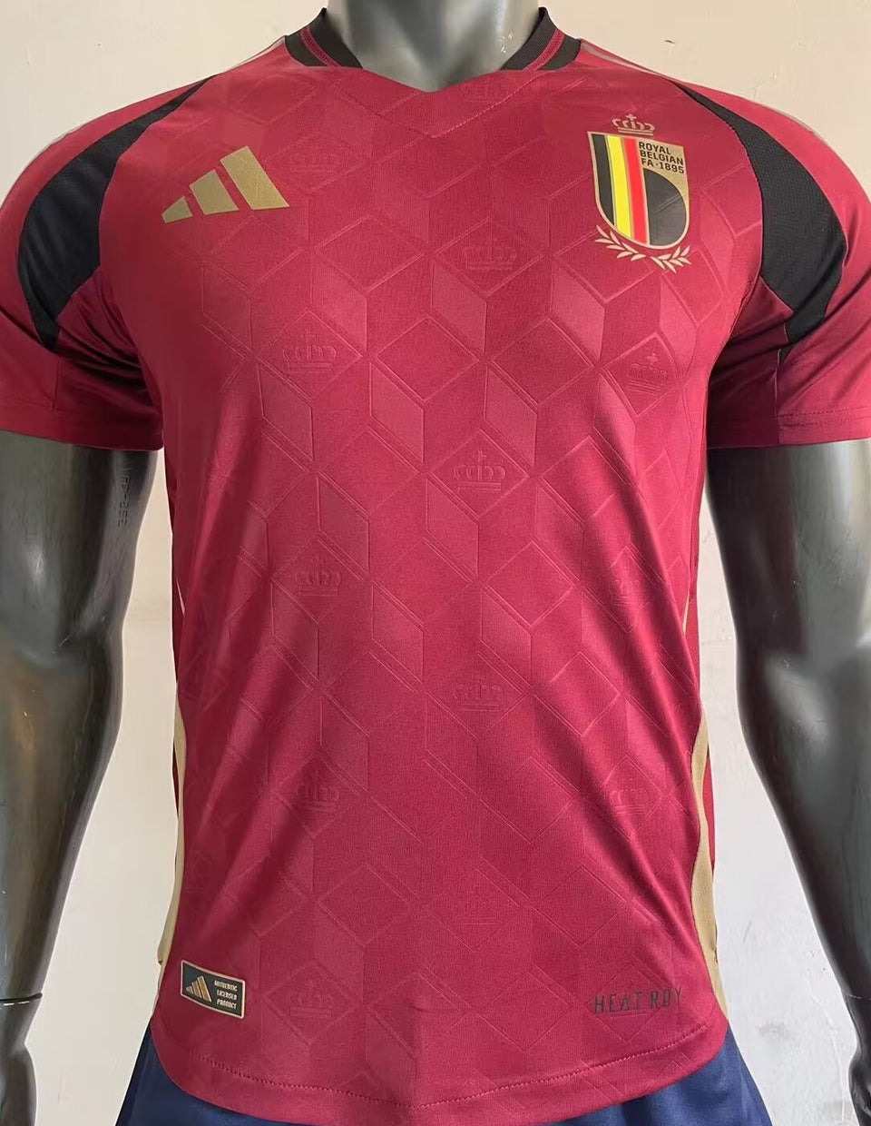 Maillot Belgique Domicile 2024/25 (Version Joueur)