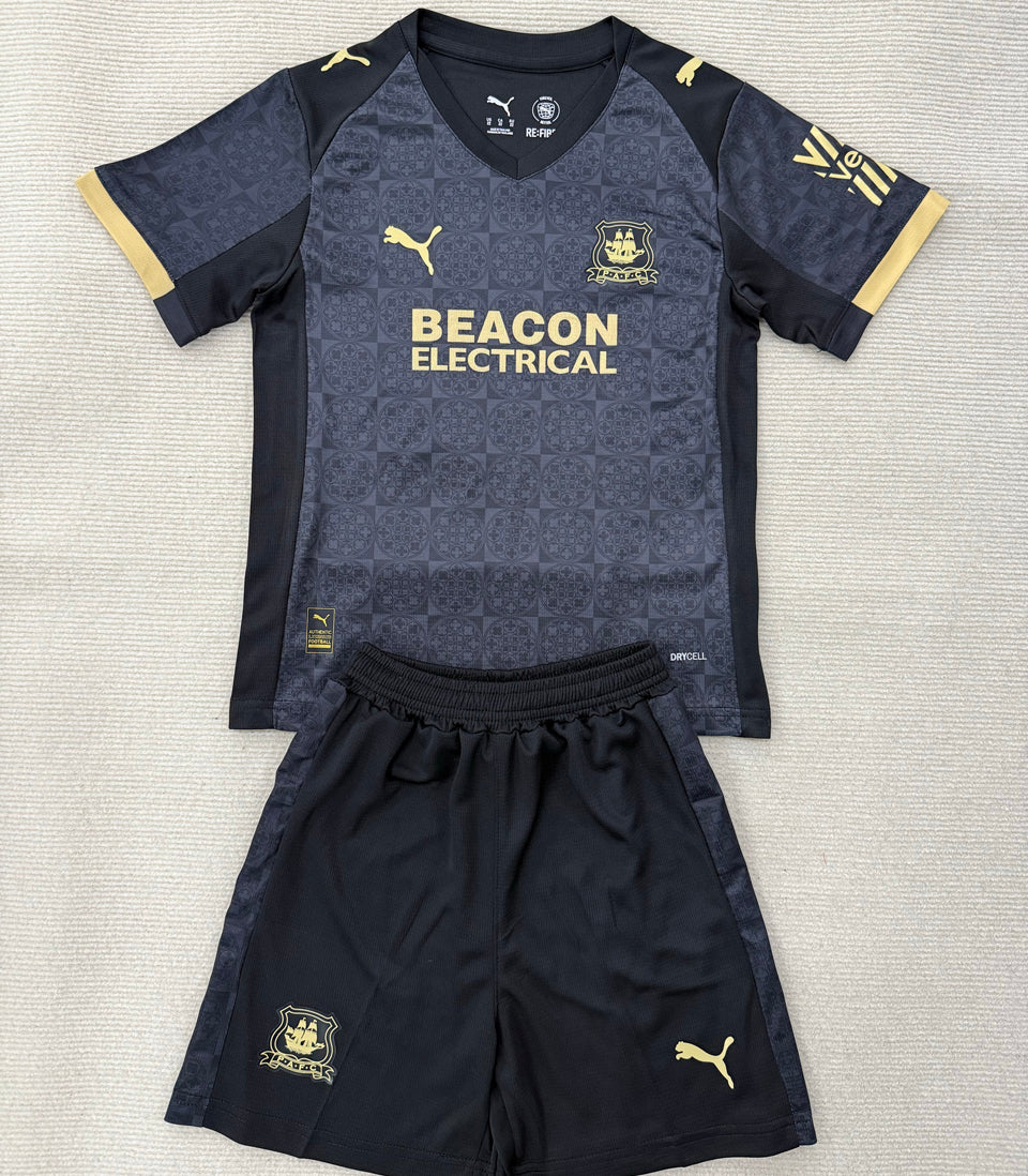 Maillot Plymouth Argyle Extérieur 2025/26 Enfant