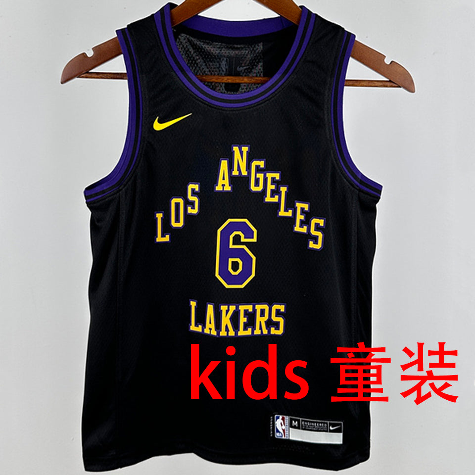 Maillot Lakers James 6 2024/25 Enfant