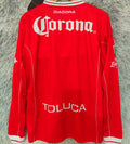 Maillot Deportivo Toluca Domicile Manches Longues Rétro 1998