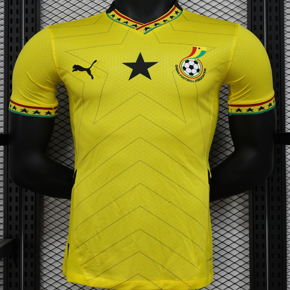 Maillot Ghana 2025 (Version Joueur)