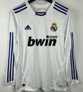 Maillot Real Madrid Domicile Manches Longues Rétro 2010/11