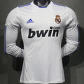 Maillot Real Madrid Domicile Manches Longues Rétro 2010/11 (Version Joueur)