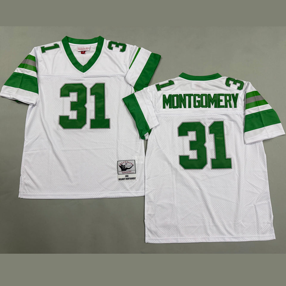 Maillot Montgomery 31 Men S Philadelphia Eagles Rétro