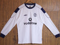 Maillot Manchester United Extérieur Manches Longues Rétro 2000/01
