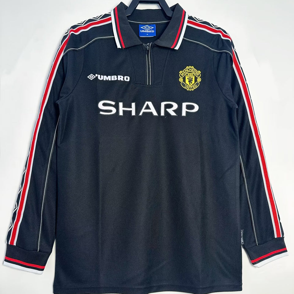 Maillot Manchester United Manches Longues Rétro 1998/99