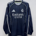 Maillot Real Madrid Extérieur Manches Longues 2025/26