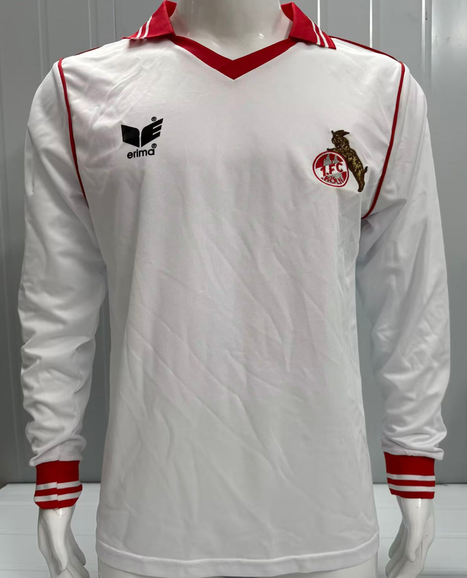 Maillot 79 1. Fc Köln Domicile Manches Longues Rétro
