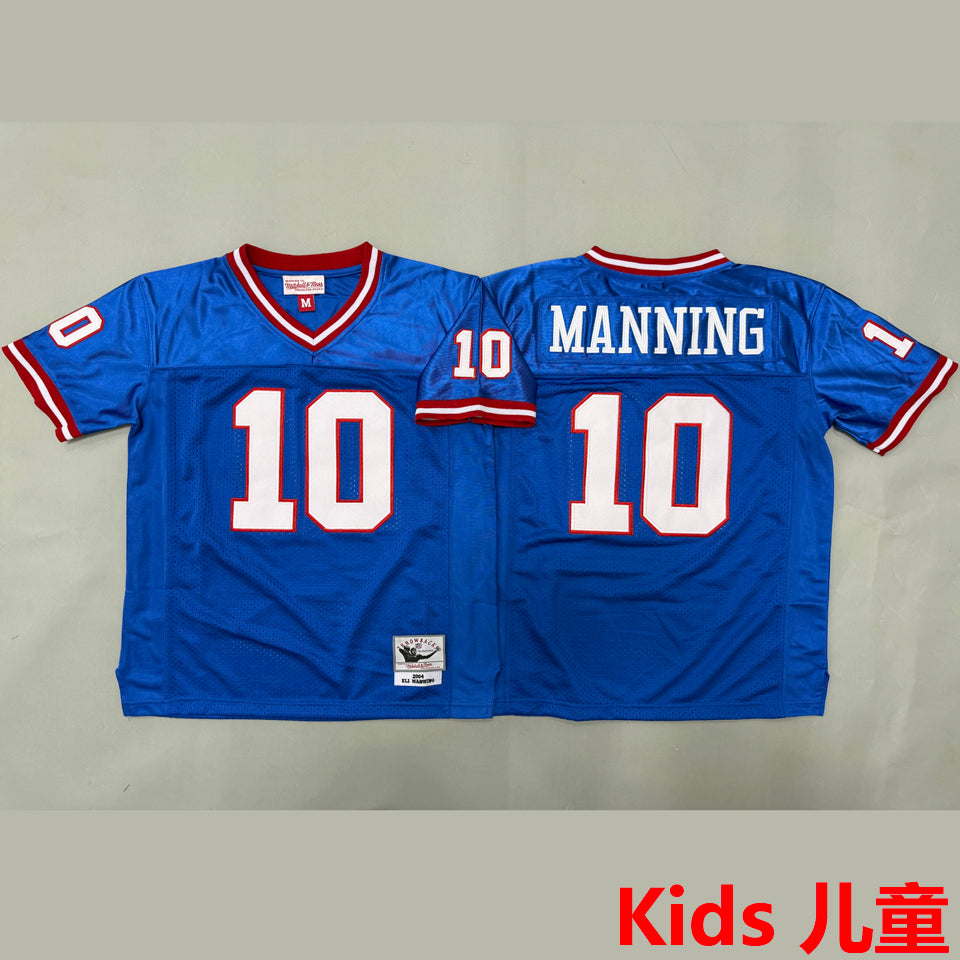 Maillot Manning 10 New York Giants Rétro Enfant