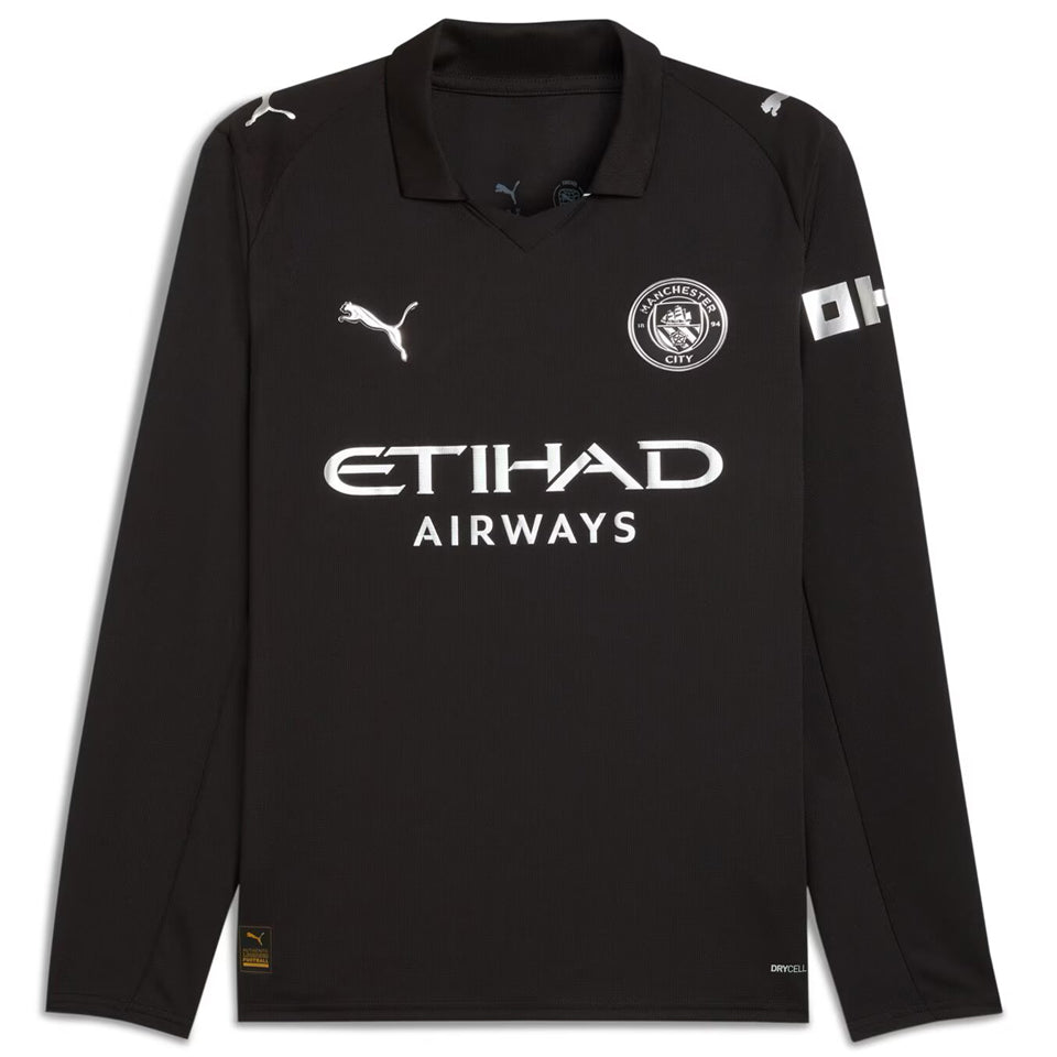 Maillot Manchester City Extérieur Manches Longues 2025/26
