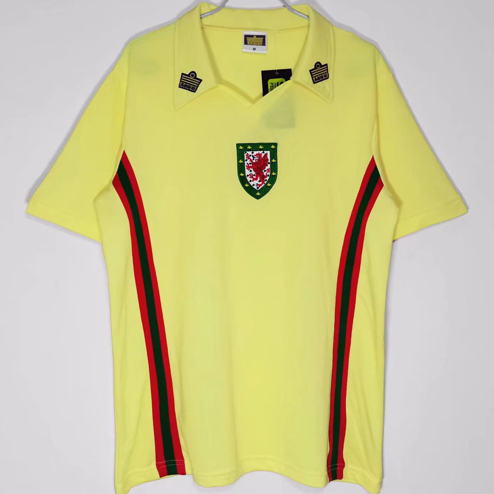 Maillot 1976 79 Wales Extérieur Rétro