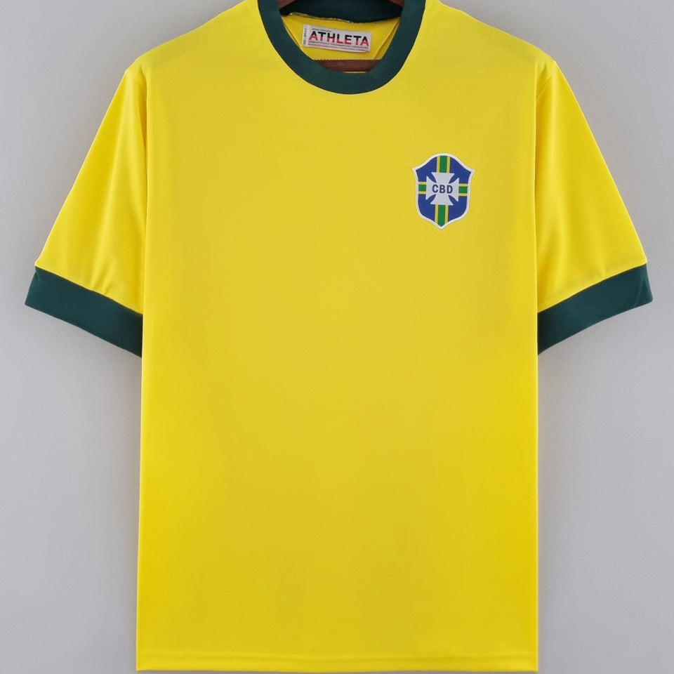 Maillot Brésil Domicile Rétro 1970