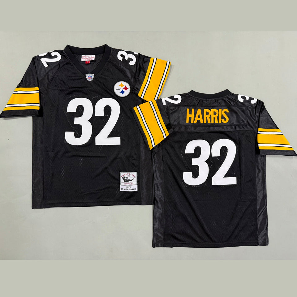 Maillot Harris 32 Men S Pittsburgh Steelers Rétro