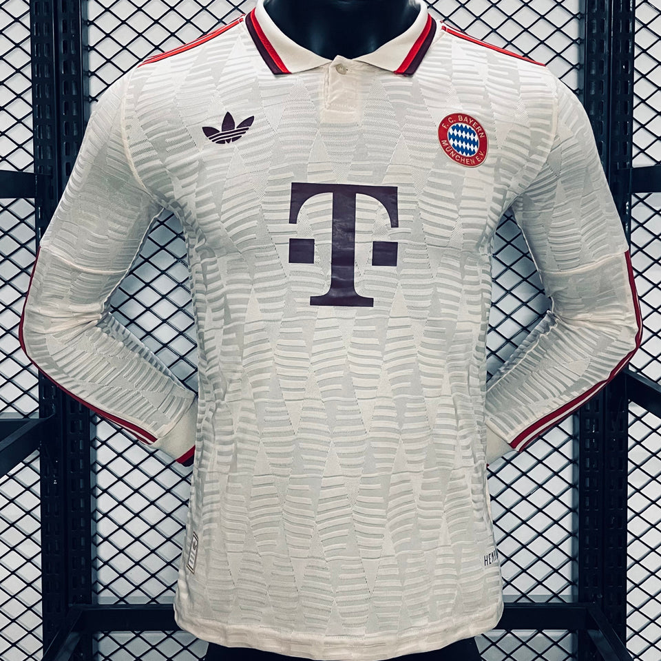 Maillot Bayern Munich Third Manches Longues 2024/25 (Version Joueur)