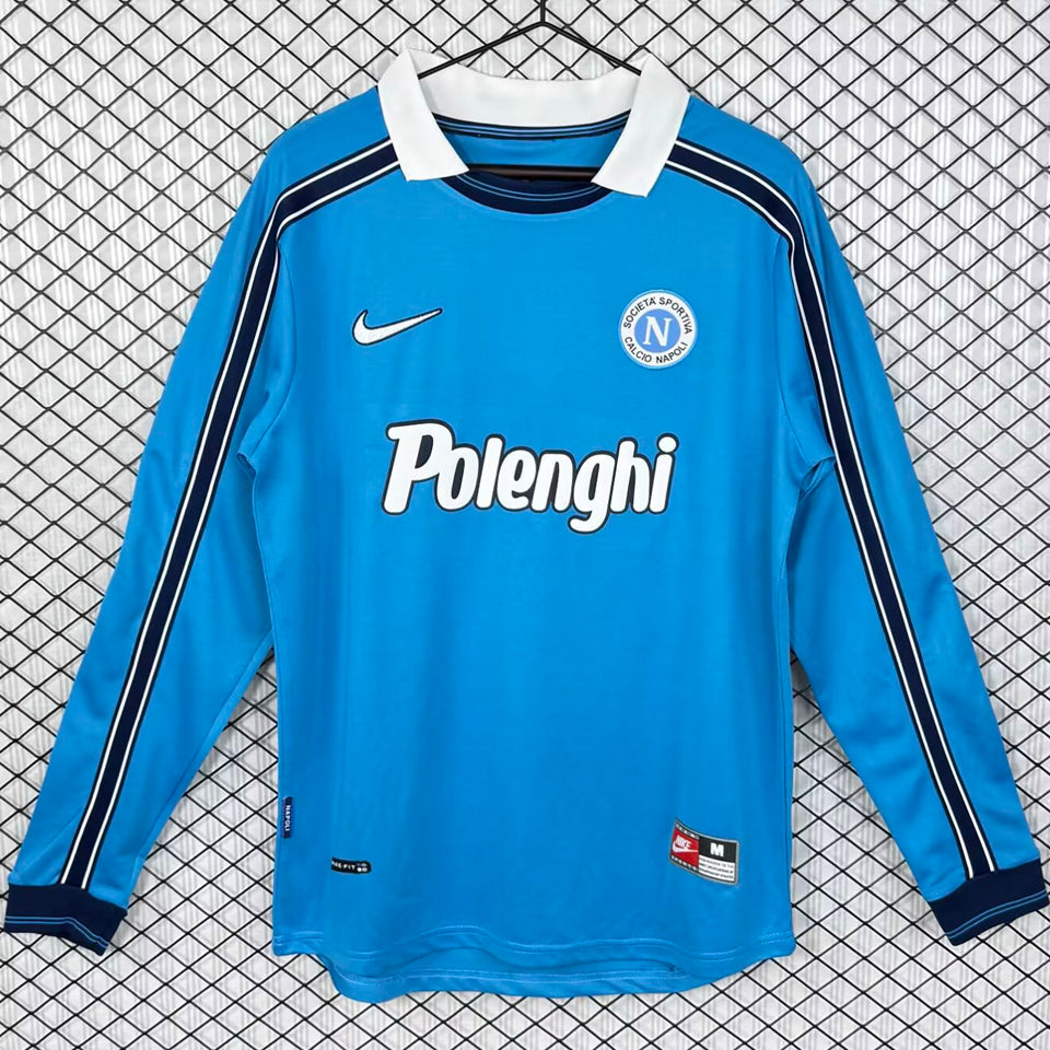 Maillot Naples Domicile Manches Longues Rétro 1998