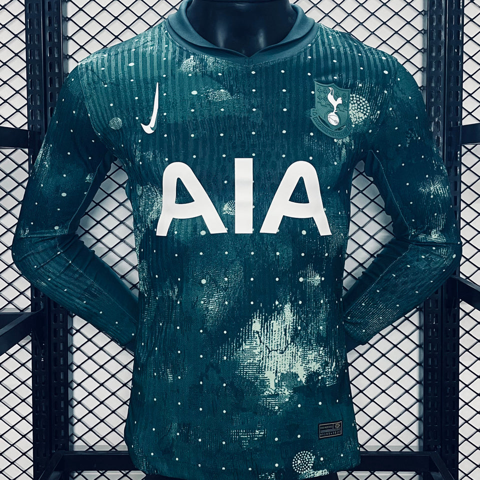 Maillot Tottenham Third Manches Longues 2024/25 (Version Joueur)
