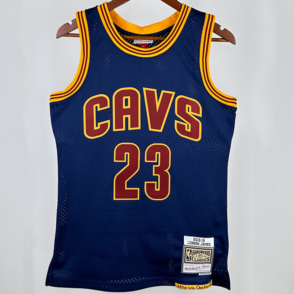 Maillot Cleveland James 23 Sapphire Rétro