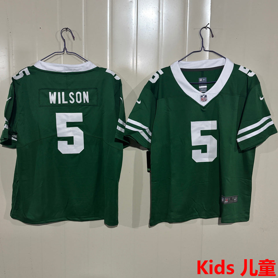 Maillot Wilson 5 New York Jets Enfant