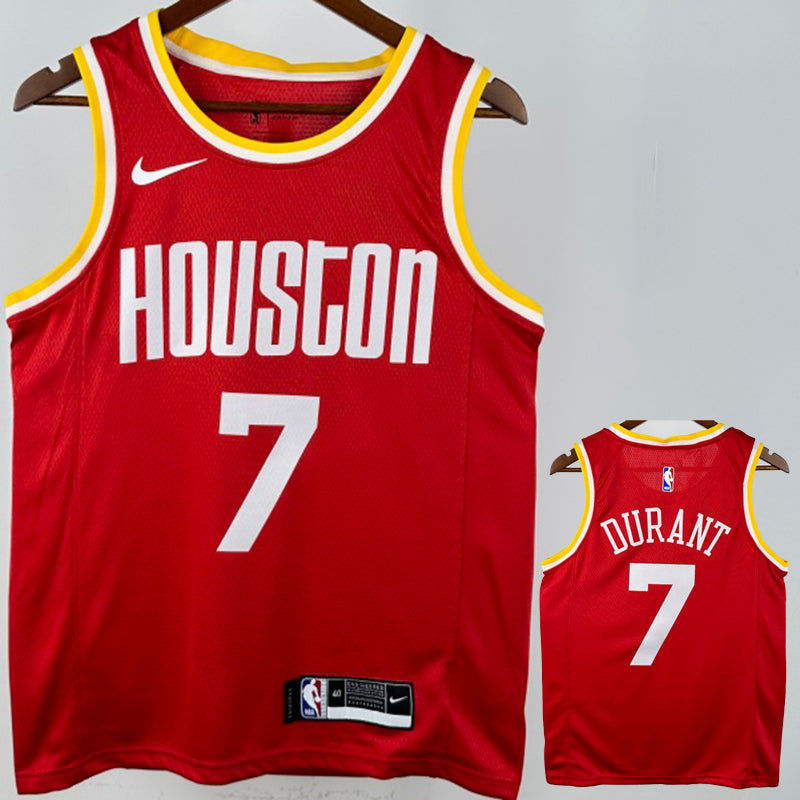 Maillot Rockets Durant 7 Rétro