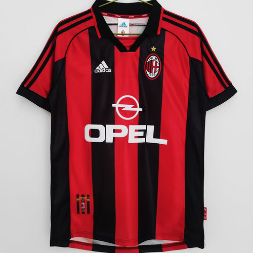 Maillot AC Milan Domicile Rétro 1998/99