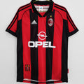 Maillot AC Milan Domicile Rétro 1998/99 Enfant