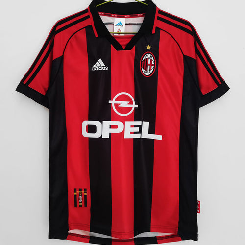 Maillot AC Milan Domicile Rétro 1998/99 Enfant