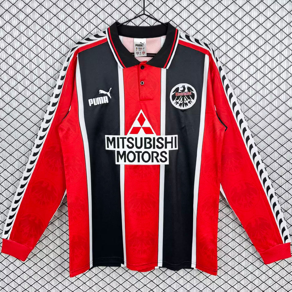 Maillot 97 Frankfurt Domicile Manches Longues Rétro