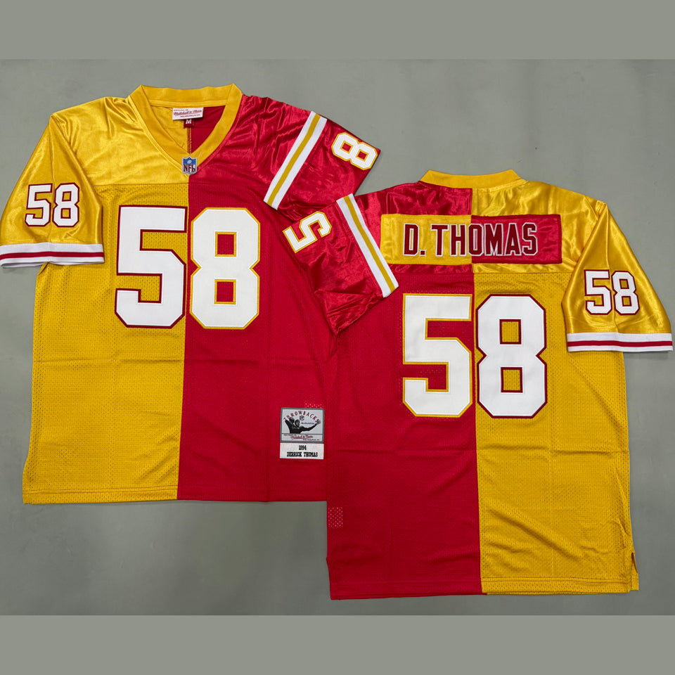 Maillot D Thomas 58 Men S Kansas City Chiefs Rétro