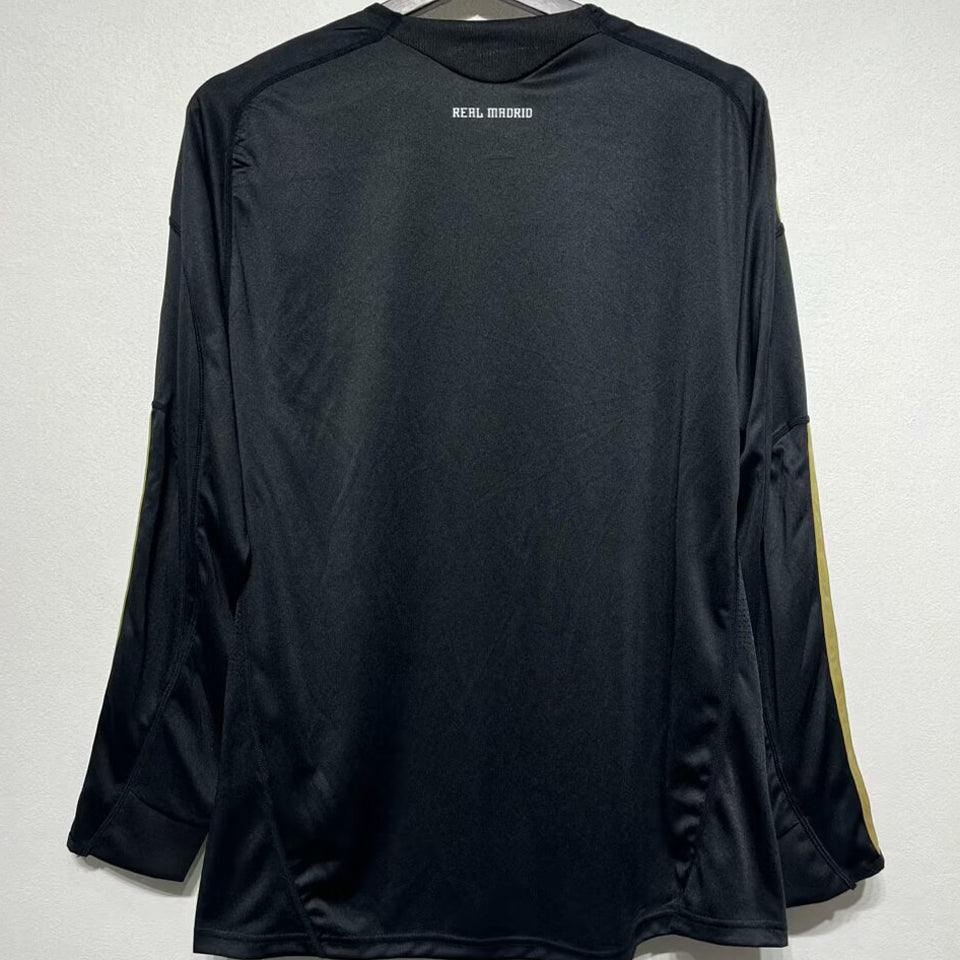 Maillot Real Madrid Extérieur Manches Longues Rétro 2009/10 (Version Joueur)