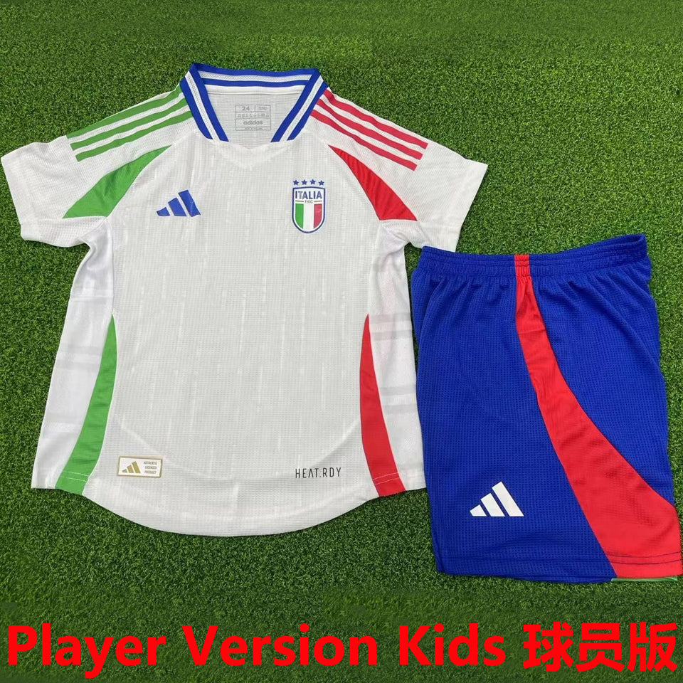 Maillot Italie Extérieur 2024/25 Enfant (Version Joueur)