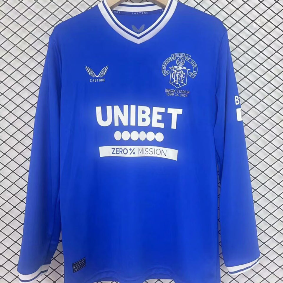 Maillot Glasgow Rangers 125Th Manches Longues 2024/25