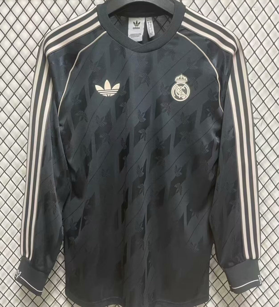 Maillot Real Madrid Manches Longues Rétro 2025