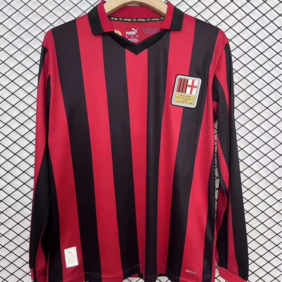 Maillot AC Milan Manches Longues 2025