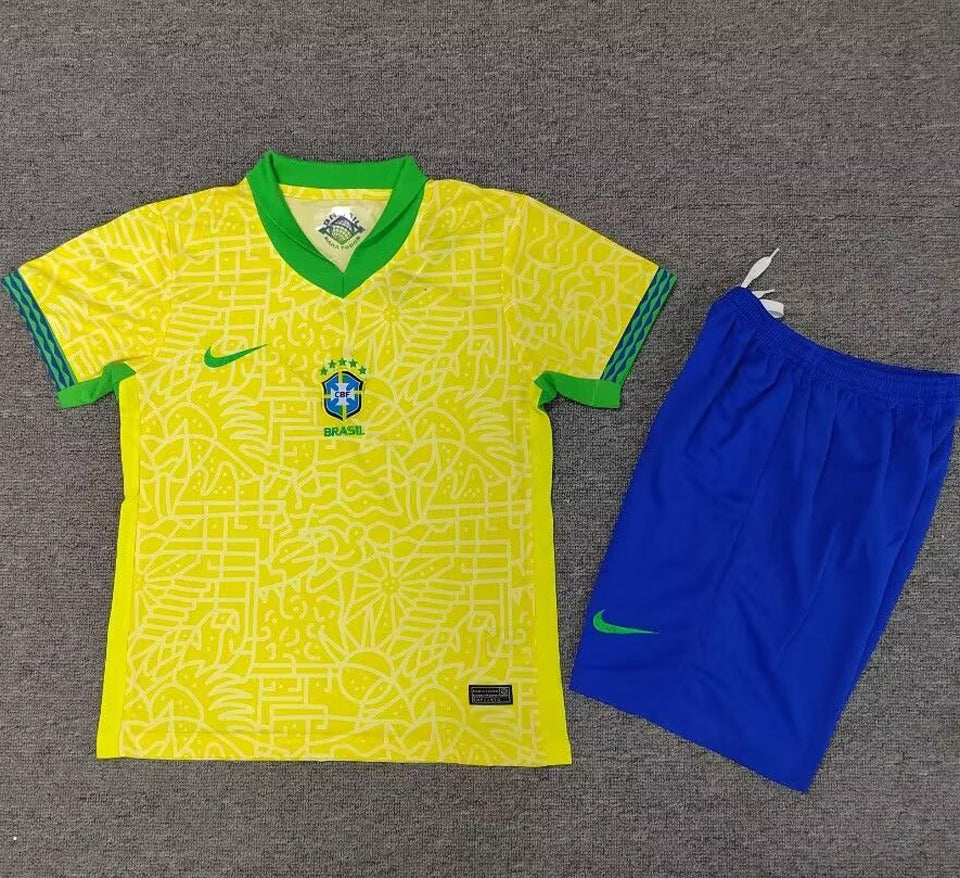 Maillot Brésil Domicile 2024/25 Enfant