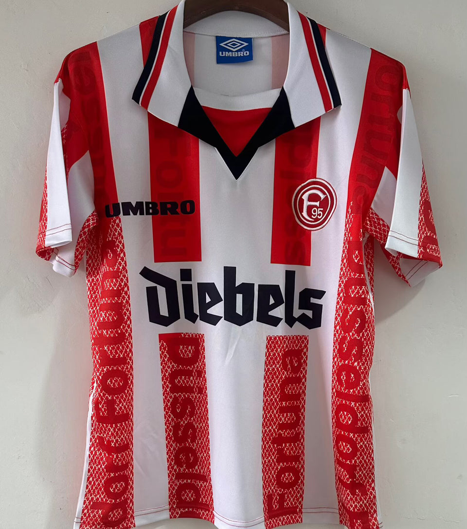 Maillot Fortuna Düsseldorf Domicile Rétro 1998