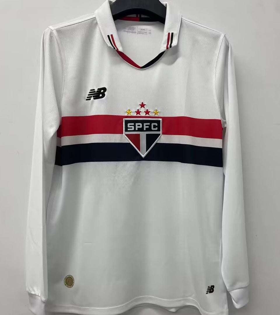 Maillot São Paulo Domicile Manches Longues 2024/25