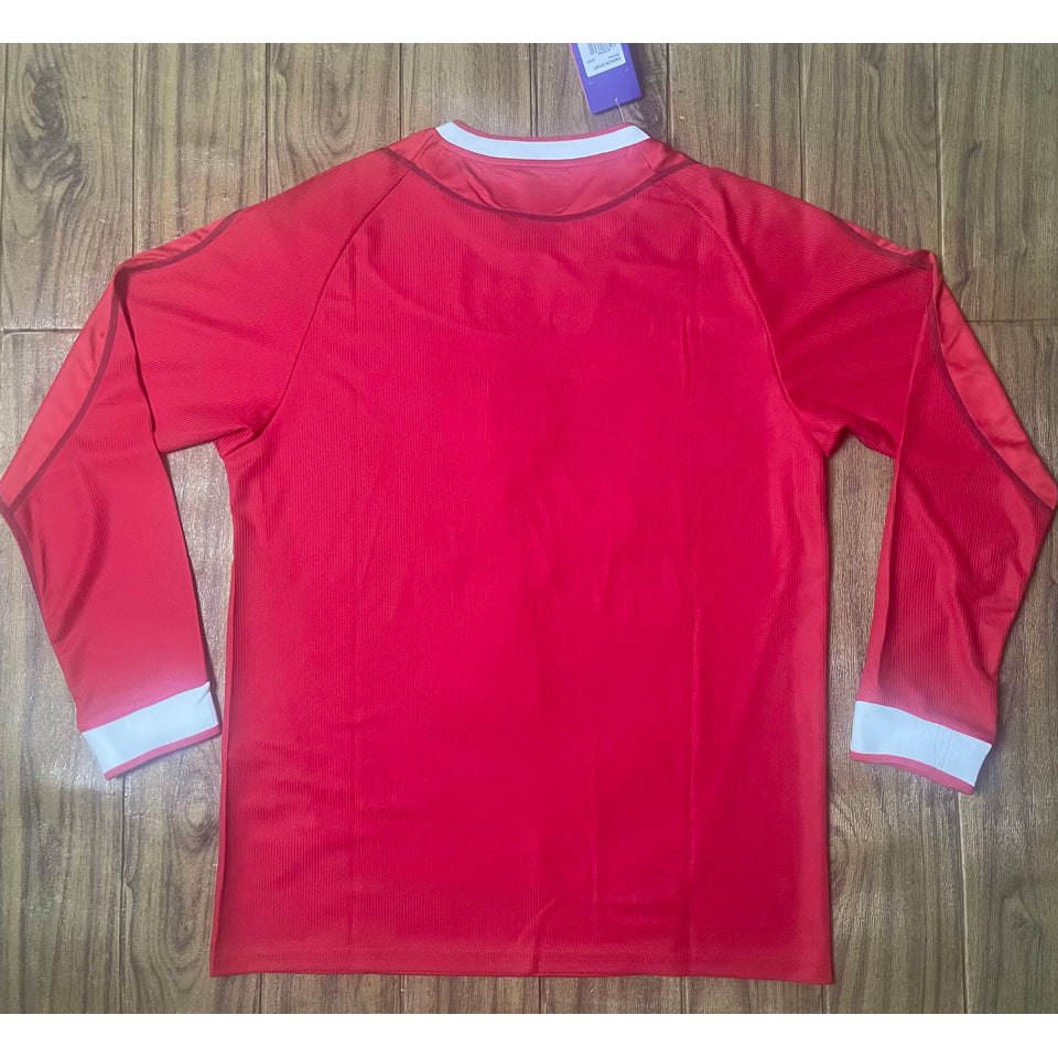 Maillot Liverpool Domicile Manches Longues Rétro
