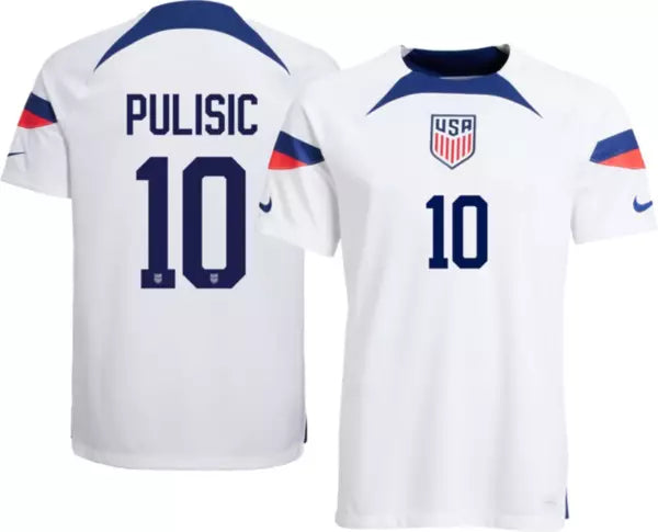 Maillot Pulisic 10 U S 1 1 Domicile 2022/23