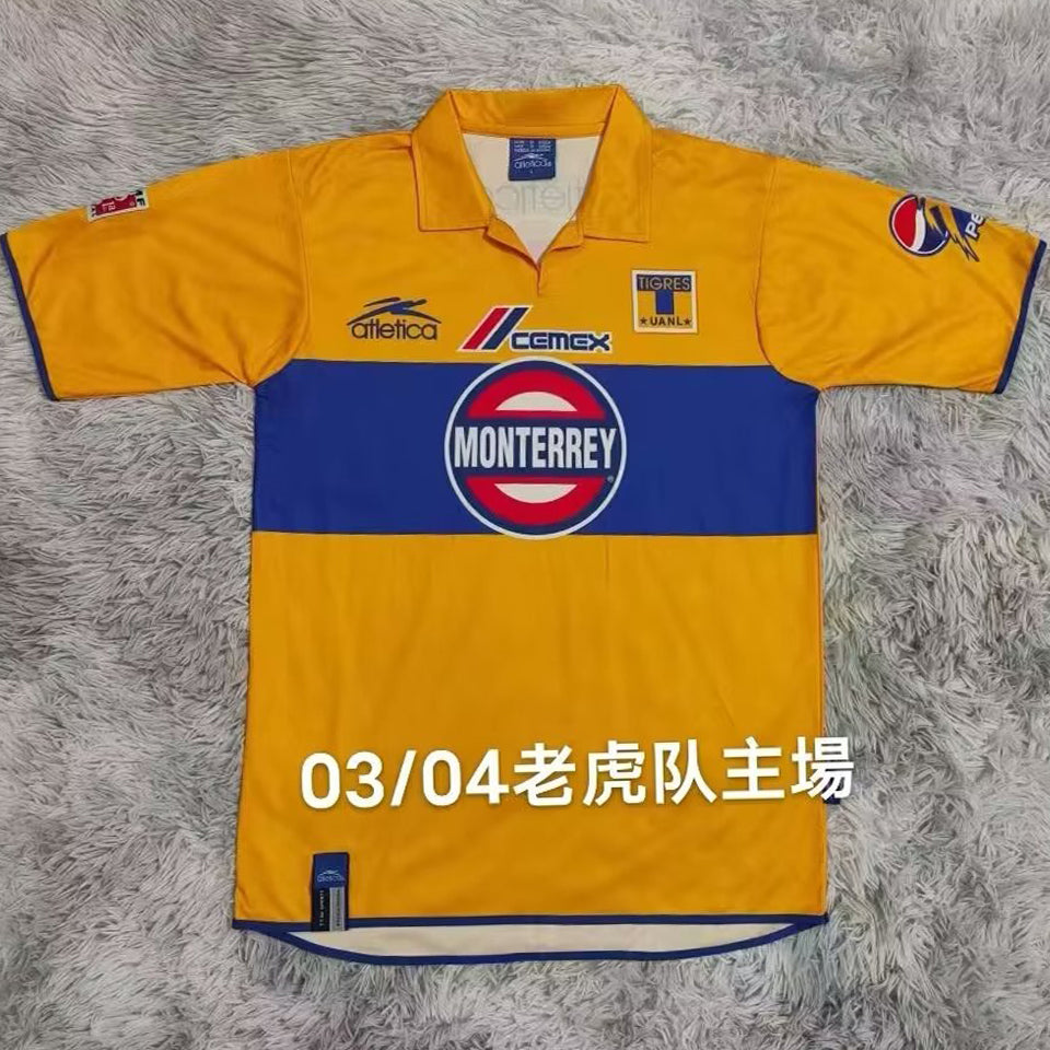 Maillot Tigres Domicile Rétro 2003/04