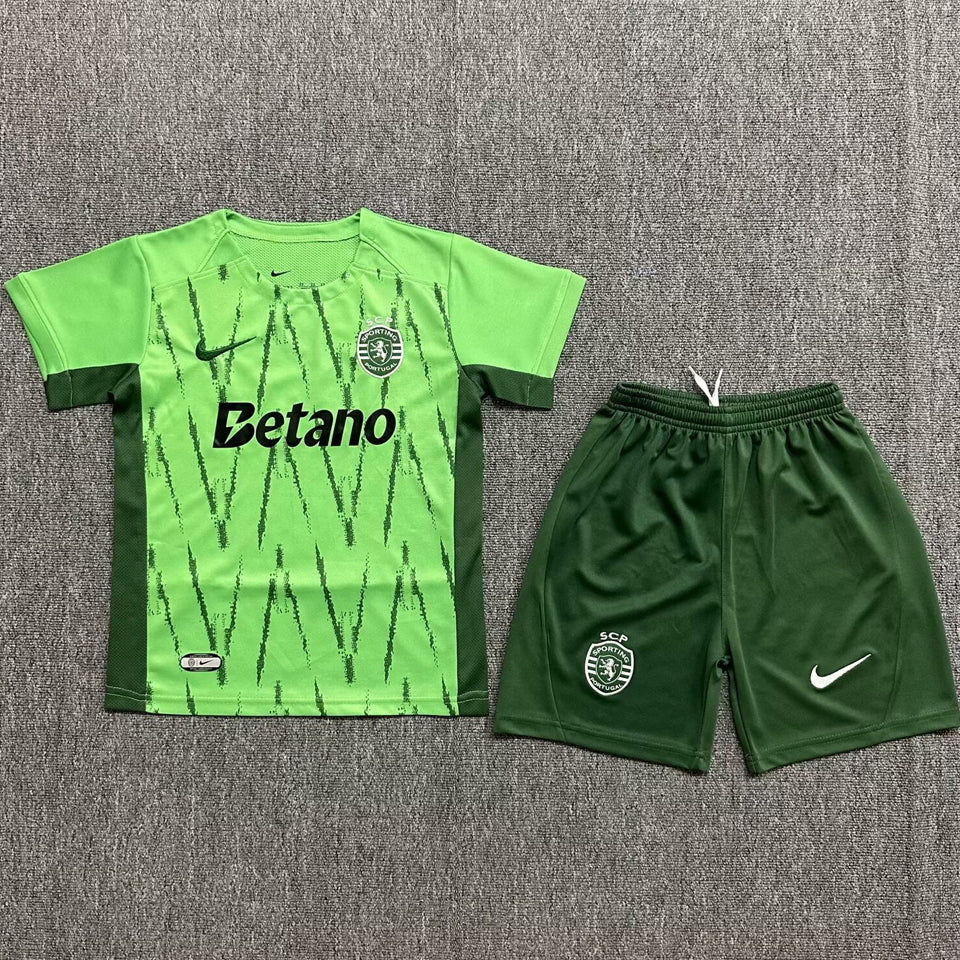 Maillot Sporting Cp Lisbon Extérieur 2024/25 Enfant