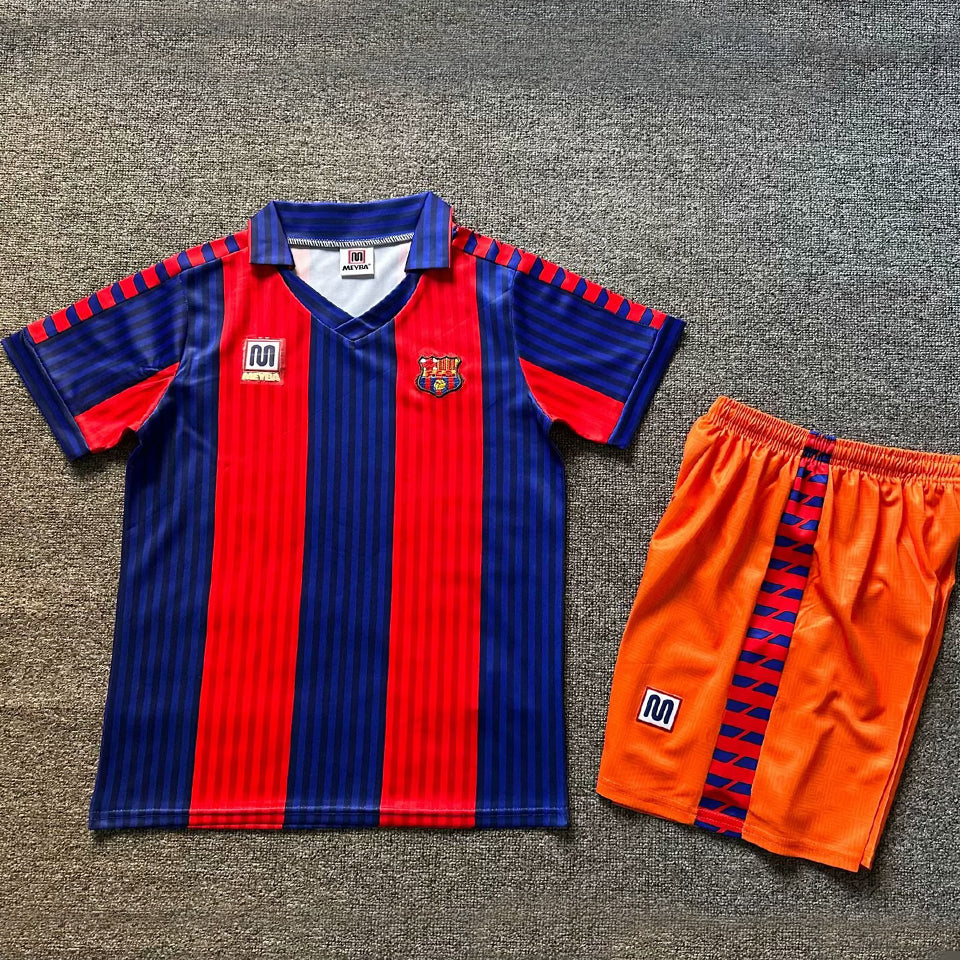 Maillot Barcelone Domicile Rétro 1991/92 Enfant
